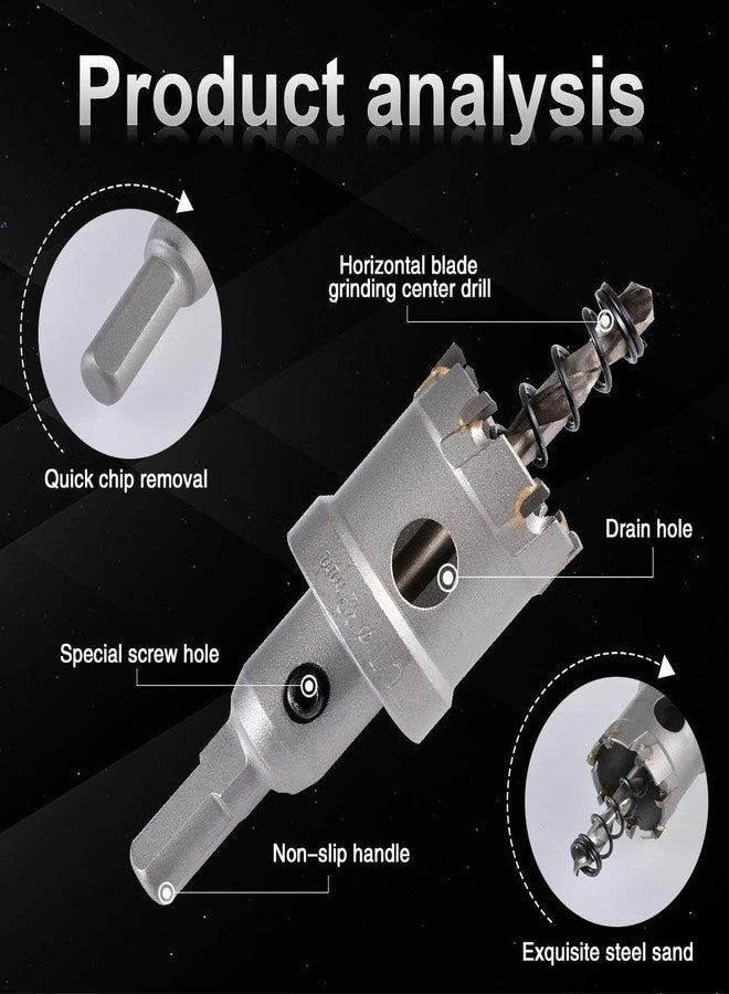 NIKTION Tungsten Carbide Tip Hole Saw TCTHS 32 (32mm) - Image 5